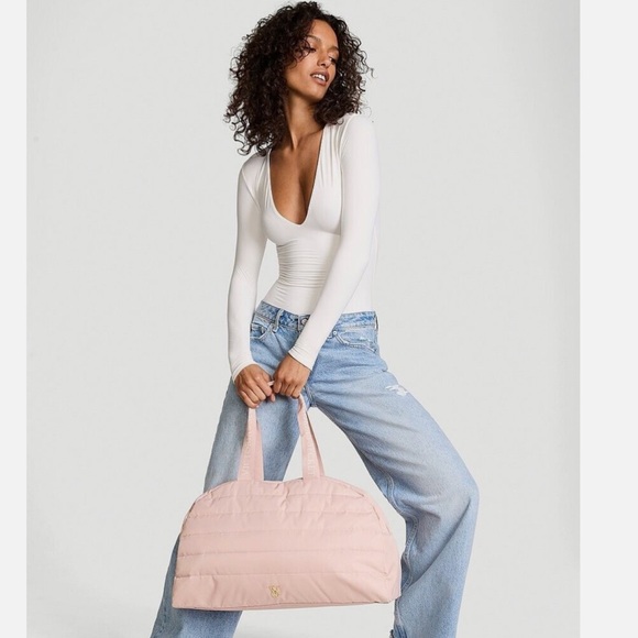 Victoria's Secret Handbags - NWT Victoria’s Secret Quilted Duffle Bag